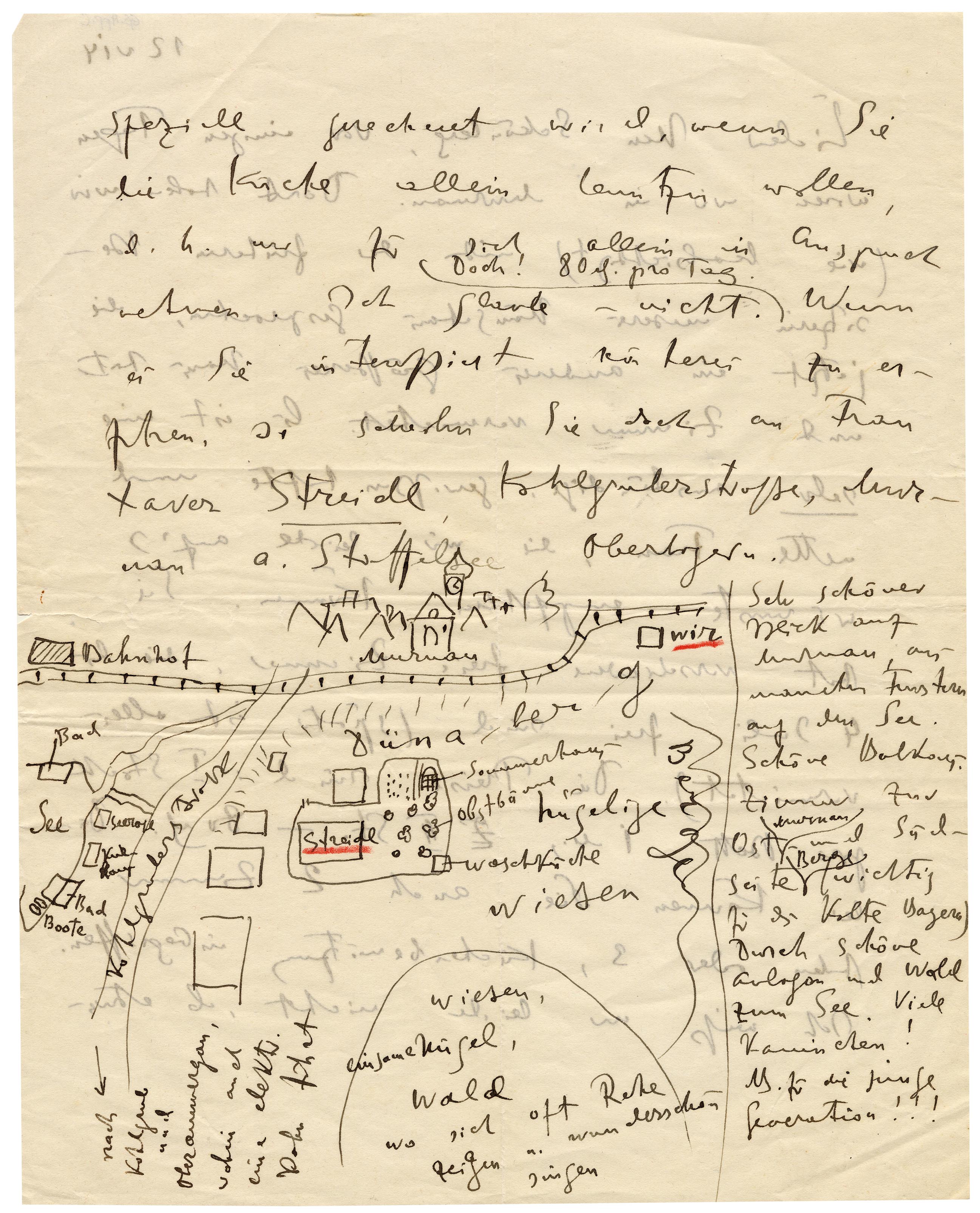 Object #61 / Wassily Kandinsky to Arnold Schönberg